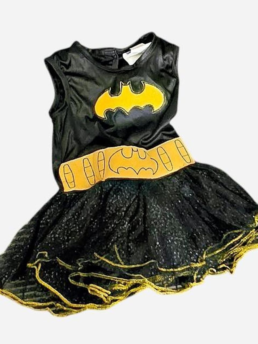 DC Comics Black and Yellow Batgirl Tutu Dress Costume